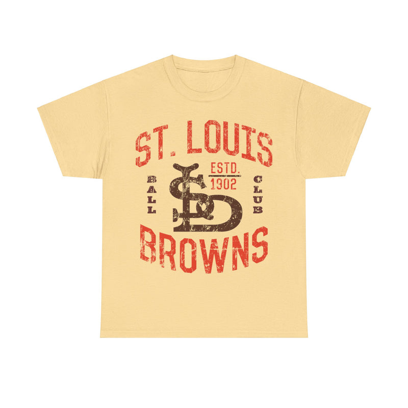 Load image into Gallery viewer, St Louis Browns Est 1902 Baseball Team T-shirt
