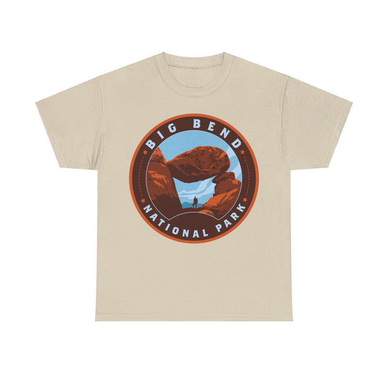 Load image into Gallery viewer, Big Bend National Park Texas Round Logo T-shirt
