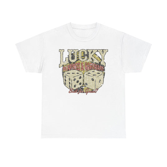 Lucky Bearings Hardware 1995 California Skateboard T-shirt