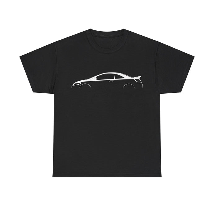 Honda Civic Si Coupe FG2 Silhouette Car T-shirt