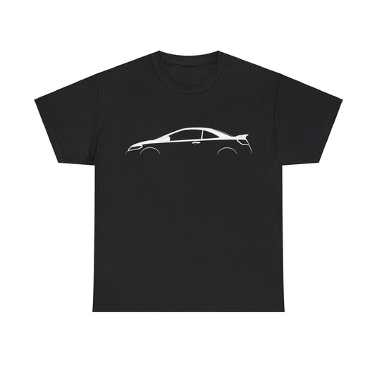 Honda Civic Si Coupe FG2 Silhouette Car T-shirt