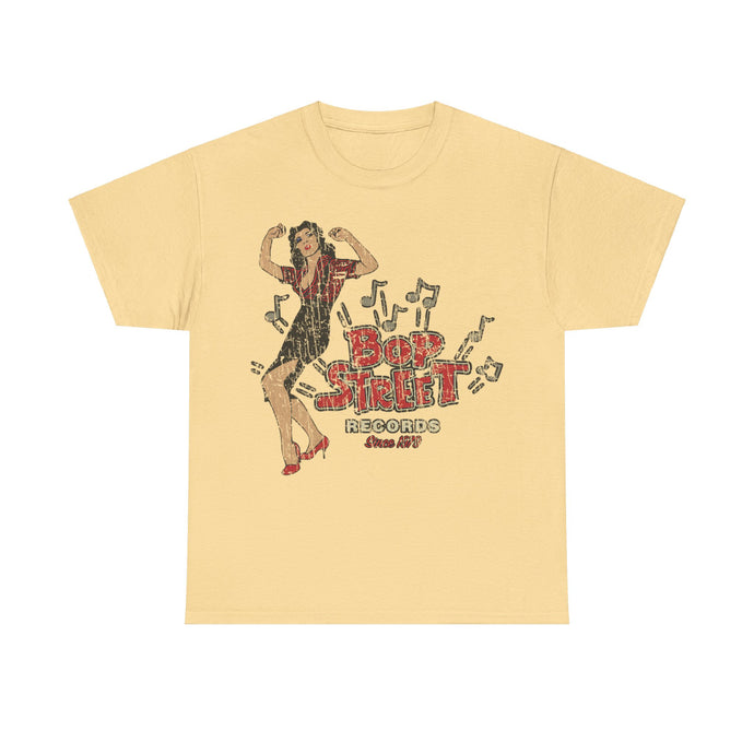 Bop Street Records 1979 Music Store Nostalgic Retro T-shirt