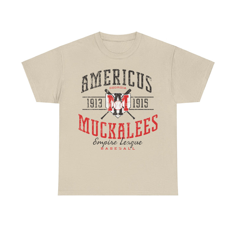 Load image into Gallery viewer, Americus Muckalees Est 1913 Georgia Baseball T-shirt
