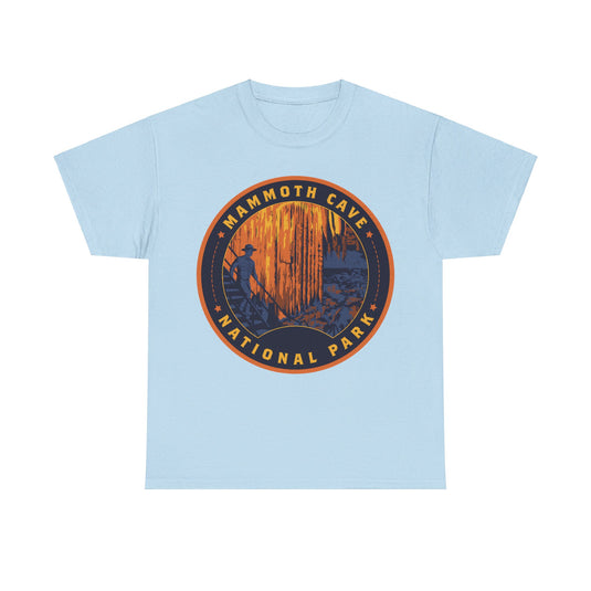 Mammoth Cave National Park Kentucky Round Logo T-shirt