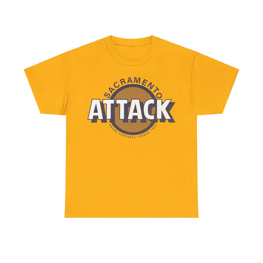 Sacramento Attack California Arena Football Team T-shirt