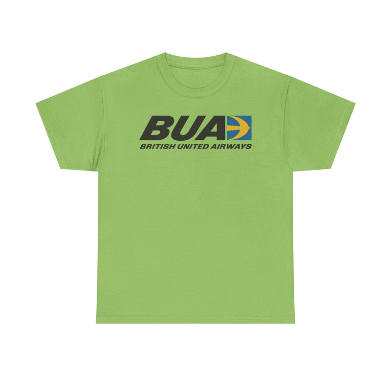 Load image into Gallery viewer, BUA British United Airways Speedbird Logo UK Aviation History T-shirt
