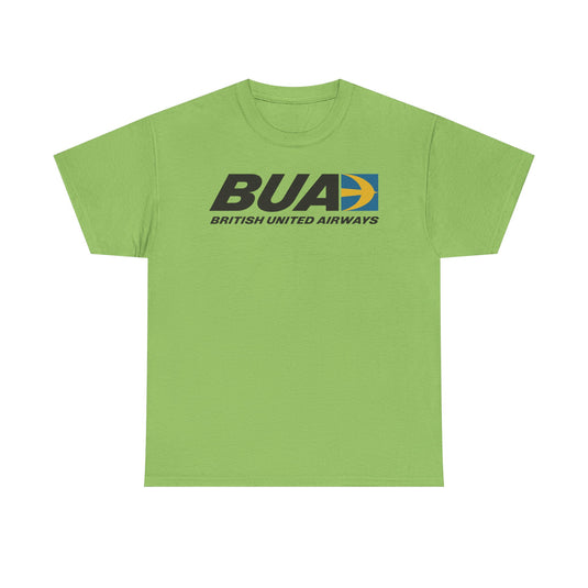 BUA British United Airways Speedbird Logo UK Aviation History T-shirt