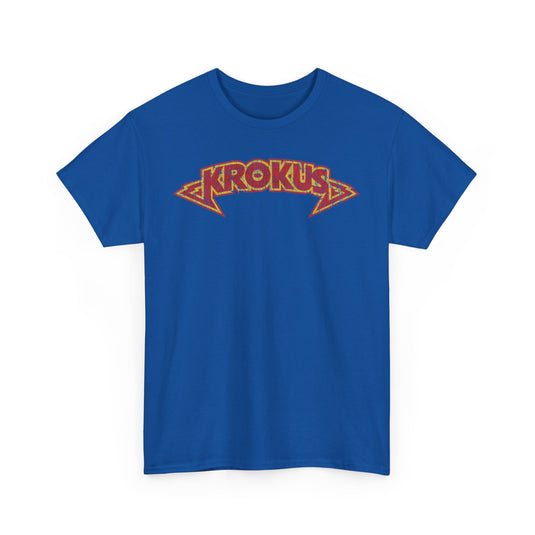 Krokus Swiss Heavy Metal Rock Band Logo T-shirt