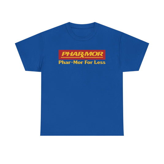PharMor Phar-Mor For Less Pharmacy Drug Store Chain Nostalgic T-shirt