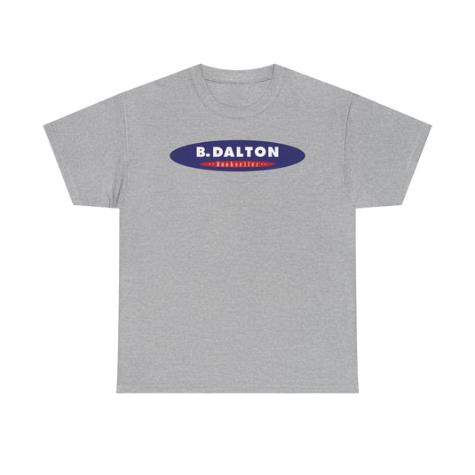 B. Dalton Bookseller Vintage Blue Oval Logo Retro T-Shirt