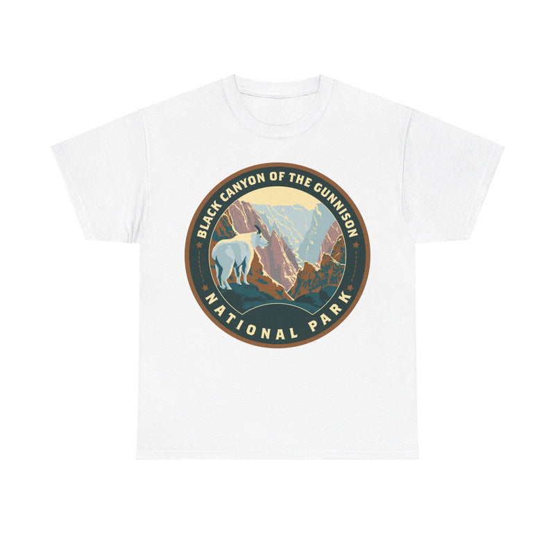 Load image into Gallery viewer, Black Canyon of the Gunnison National Park Colorado Round Logo T-shirt
