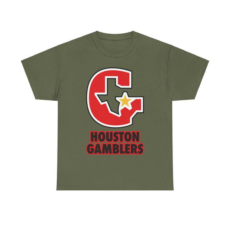 Load image into Gallery viewer, Houston Gamblers Logo Texas Football Team T-shirt
