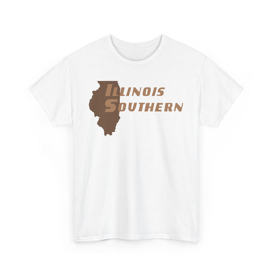 Illinois Southern Railroad Vintage Train Railway Logo T-Shirt