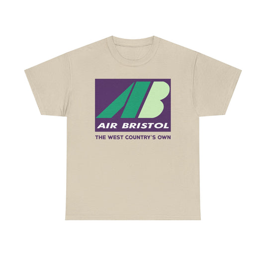 Air Bristol The West Country's Own Vintage Airline Logo Aviation T-shirt