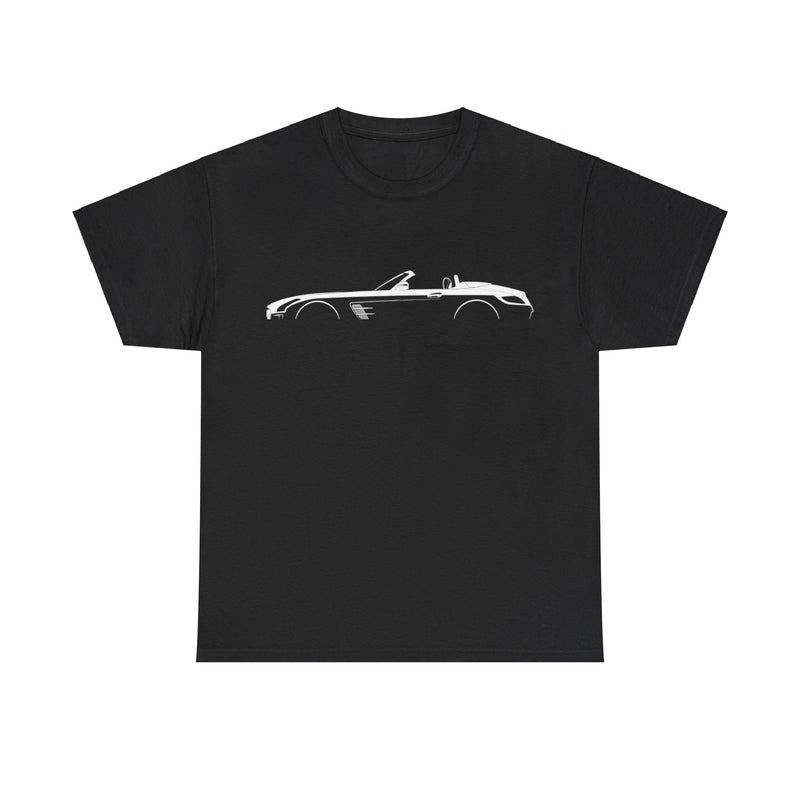 Load image into Gallery viewer, Mercedes-Benz SLS AMG GT Roadster R197 Silhouette Car T-shirt
