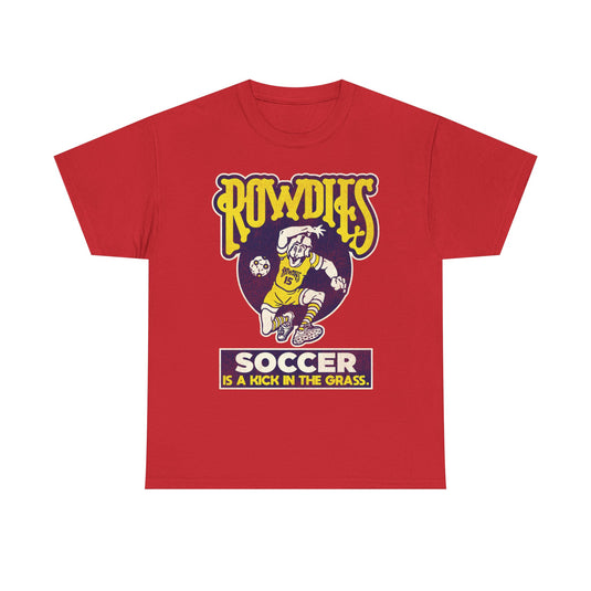 Tampa Bay Rowdies Soccer is a Kick in the Grass Retro Nostalgic T-shirt