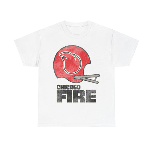 Chicago Fire Retro Nostalgic Football T-shirt