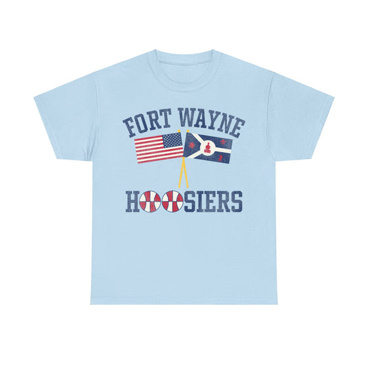 Fort Wayne Hoosiers Basketball Team Nostalgic Retro T-shirt