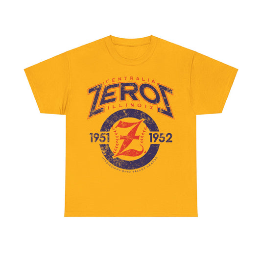 Centralia Zeros Est 1951 Illinois Baseball Team T-shirt