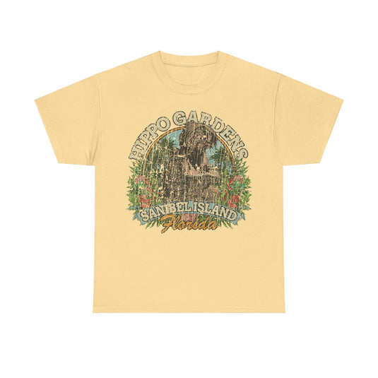 Sanibel Island Hippo Gardens Florida Park T-shirt