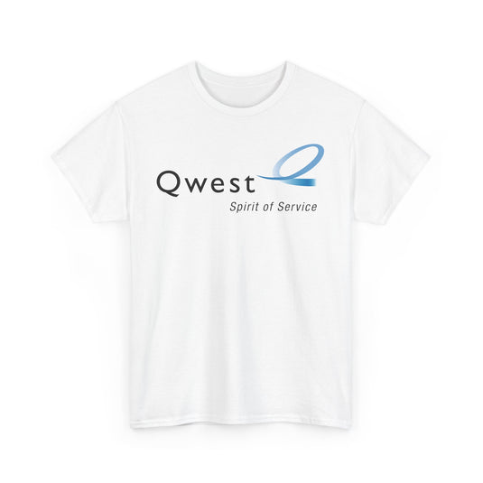 Qwest Spirit of Service Telecommunications Company Logo T-Shirt