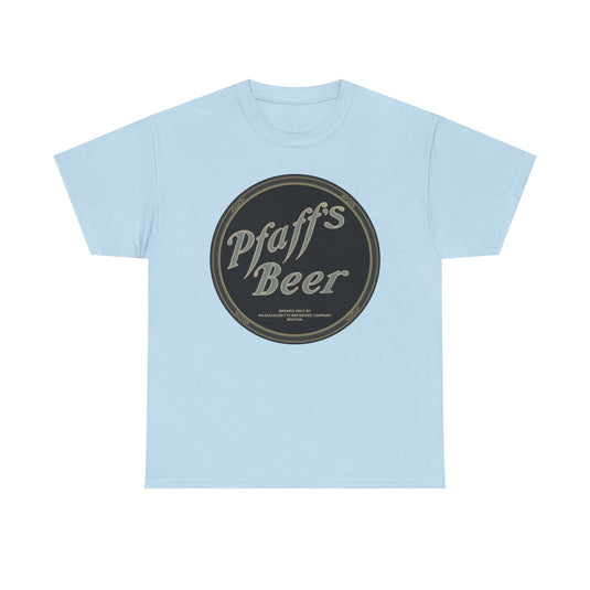 Pfaff's Beer Boston Massachusetts Brewery Company Logo T-Shirt