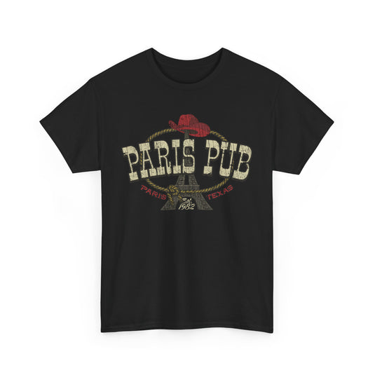 Paris Pub 1982 Texas Restaurant Bar T-shirt