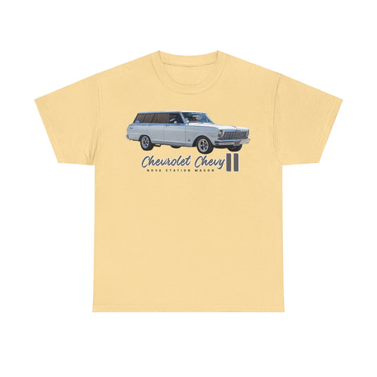 1965 Chevrolet Chevy II Nova Station Wagon Car T-shirt