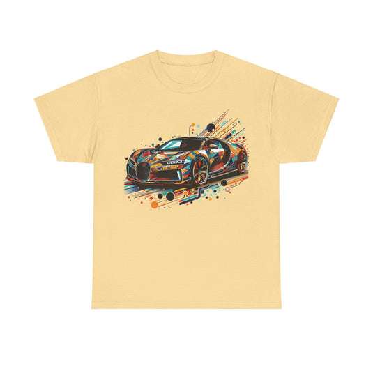 Bugatti Chiron Color Splash Car T-shirt