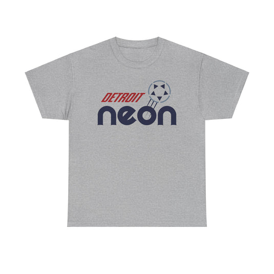 Detroit Neon Michigan Continental Indoor Soccer League 1994-1996 T-shirt