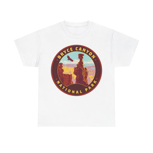 Bryce Canyon National Park Utah Round Logo T-shirt