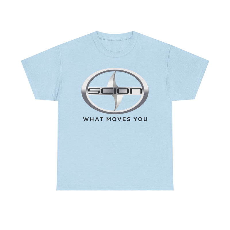 Load image into Gallery viewer, Scion What Moves You Toyota Division Logo Classic Automotive T-shirt

