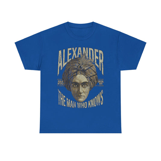 Alexander the Man Who Knows Mentalist T-shirt