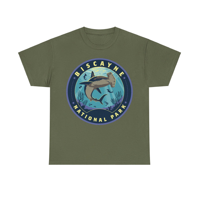 Load image into Gallery viewer, Biscayne National Park Florida Round Logo T-shirt
