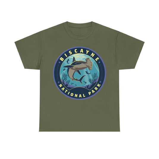 Biscayne National Park Florida Round Logo T-shirt