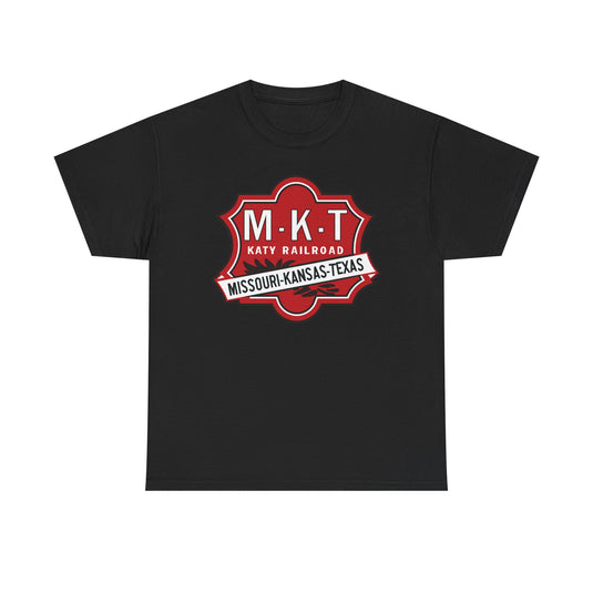 MKT Katy Railroad Missouri Kansas Texas Vintage Train Logo T-Shirt
