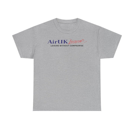 Air UK The UK's Airline Vintage British Aviation Logo Retro Travel T-shirt