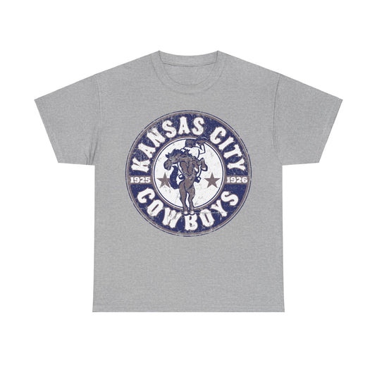 Kansas City Cowboys 1925-1926 Missouri Football Team T-shirt