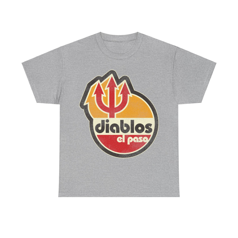 Load image into Gallery viewer, El Paso Diablos Logo Nostalgic Retro Baseball Team T-shirt
