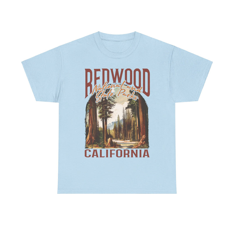 Load image into Gallery viewer, Redwood National Park California Poster Print T-shirt
