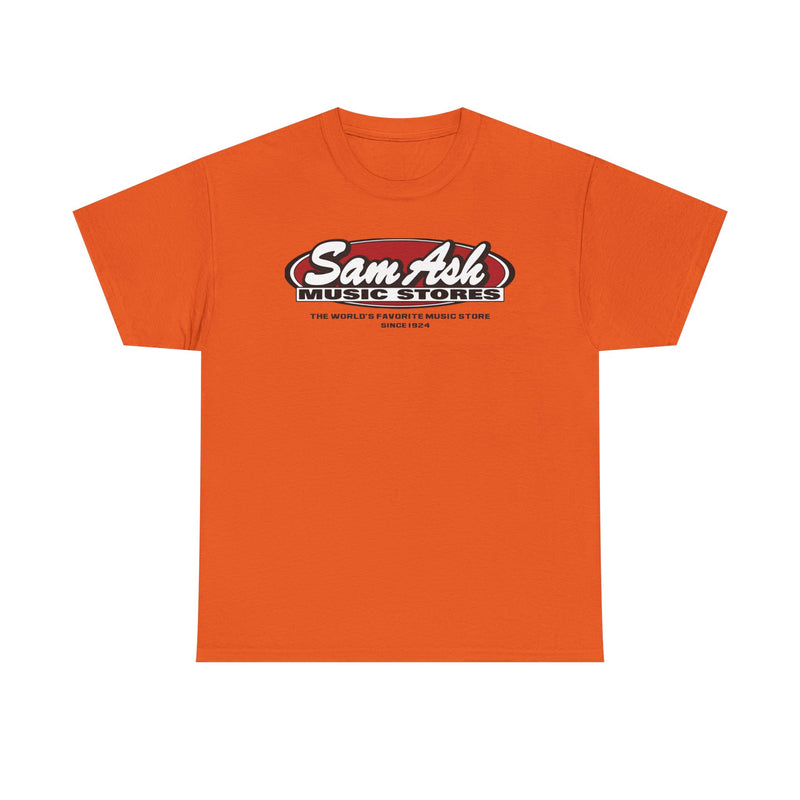 Load image into Gallery viewer, Sam Ash Music Retail Store Nostalgic T-shirt
