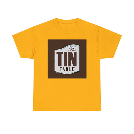 The Tin Table T-Shirt - Restaurant Industry Defunct Logo Tee