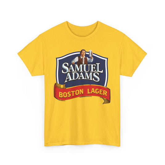 Samuel Adams Boston Lager Beer Logo Massachusetts T-Shirt