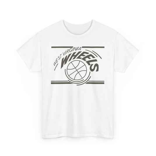West Virginia Wheels Basketball 1978 All-American Alliance T-shirt