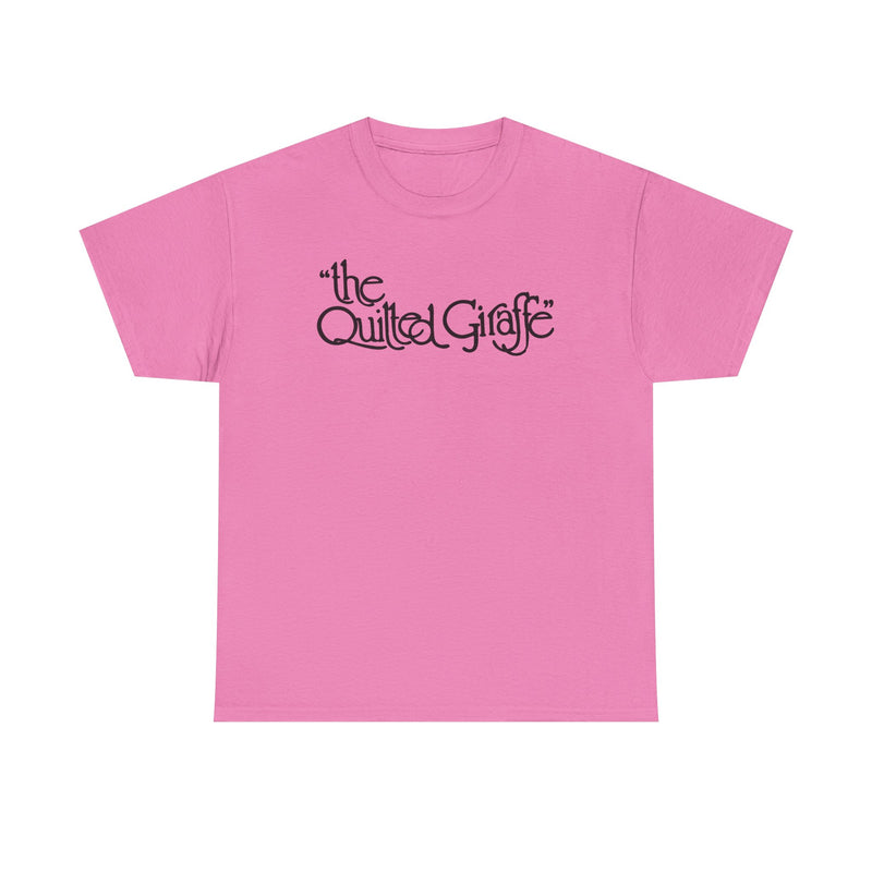 Load image into Gallery viewer, The Quilted Giraffe T-Shirt - Fine Dining Industry Defunct Logo Tee
