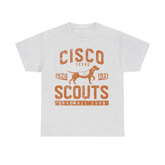 Cisco Scouts Est 1920 Texas Baseball T-shirt