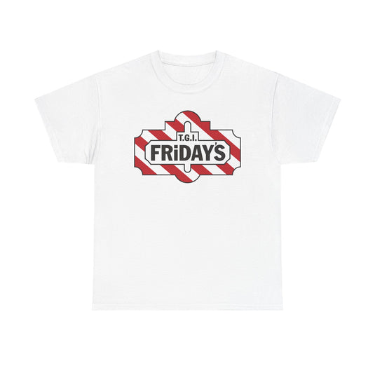 TGI Fridays T-Shirt Bankrupt Restaurant Chain Vintage Logo Tee