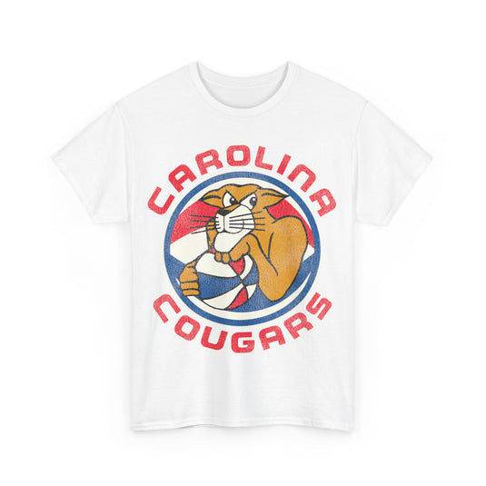 Carolina Cougars ABA Basketball Nostalgic Retro T-shirt