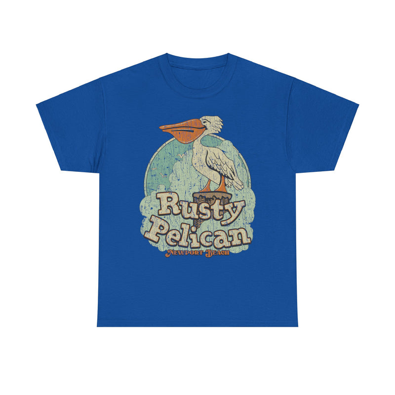 Load image into Gallery viewer, The Rusty Pelican 1972 Newport Beach California Seafood Restaurant Nostalgic T-shirt
