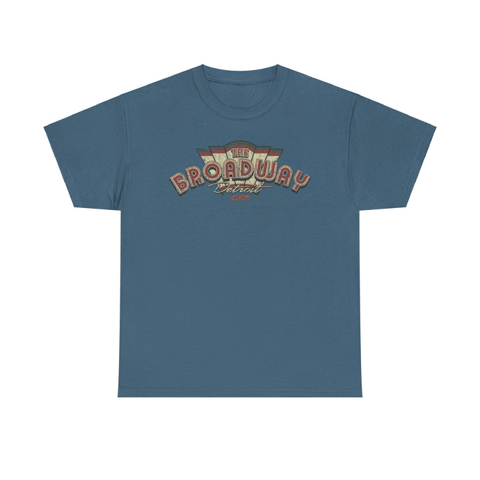 The Broadway Detroit 1975 Michigan Luxury Clothing Store T-shirt